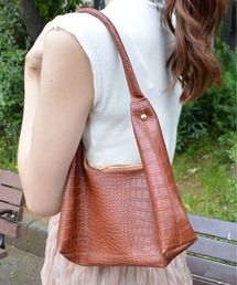 ＆soiree（アンドソワレ）の「レザーハンドバッグ（ハンドバッグ）」