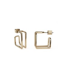 Framed Square Piercing / 金属アレルギー対応