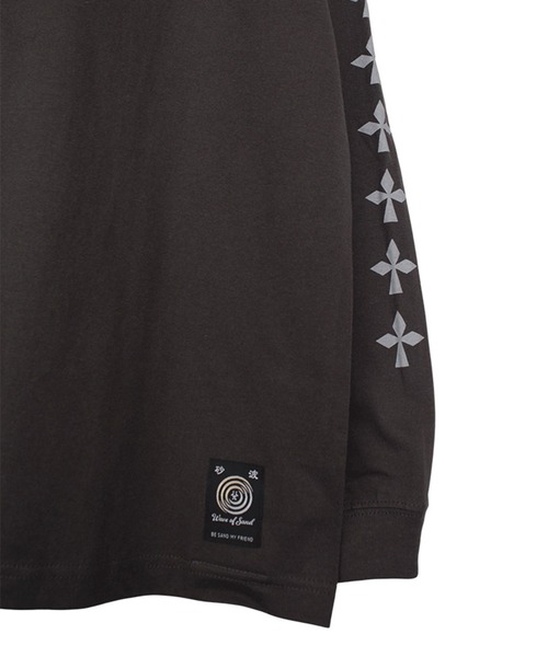 KOZABURO(コウザブロウ)の「【KOZABURO/コウザブロウ】Nicolas Tirabasso Print LS Tee(Tシャツ/カットソー・メンズ・ブラック/ミント・S/M)」の6枚目の写真