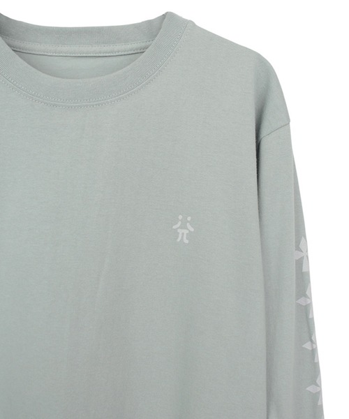 KOZABURO(コウザブロウ)の「【KOZABURO/コウザブロウ】Nicolas Tirabasso Print LS Tee(Tシャツ/カットソー・メンズ・ブラック/ミント・S/M)」の8枚目の写真