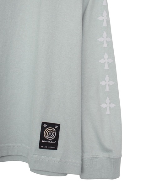 KOZABURO(コウザブロウ)の「【KOZABURO/コウザブロウ】Nicolas Tirabasso Print LS Tee(Tシャツ/カットソー・メンズ・ブラック/ミント・S/M)」の9枚目の写真
