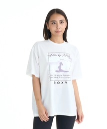 ROXY ウィメンズ FITNESS BLOOM BRIGHT S/S TEE Tシャツ 【2026年春夏モデル】/ロキシー速乾半袖Tシャツ