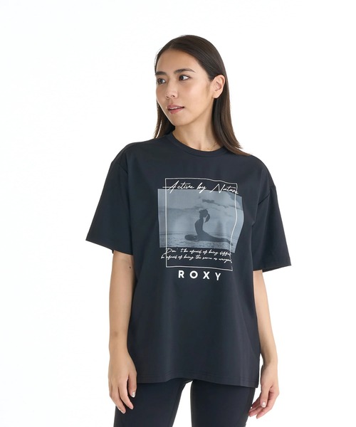ROXY ウィメンズ FITNESS BLOOM BRIGHT S/S TEE Tシャツ 【2026年春夏