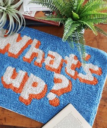 niko and...（ニコアンド）の「What’s upマット/40×60cm（ラグ/マット）」
