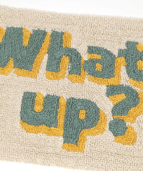 niko and...(ニコアンド)の「What’s upマット/40×60cm(ラグ/マット・レディース・ブルー/アイボリー・0)」の10枚目の写真