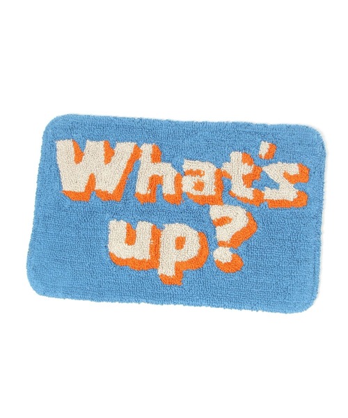 niko and...(ニコアンド)の「What’s upマット/40×60cm(ラグ/マット・レディース・ブルー/アイボリー・0)」の14枚目の写真