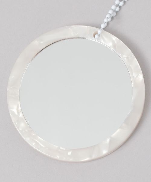 JEANASIS（ジーナシス）の「ミラー&コームSET/638855（手鏡/メイクミラー・レディース・ブラウン系その他/ホワイト系その他・FREE）」の10枚目の写真