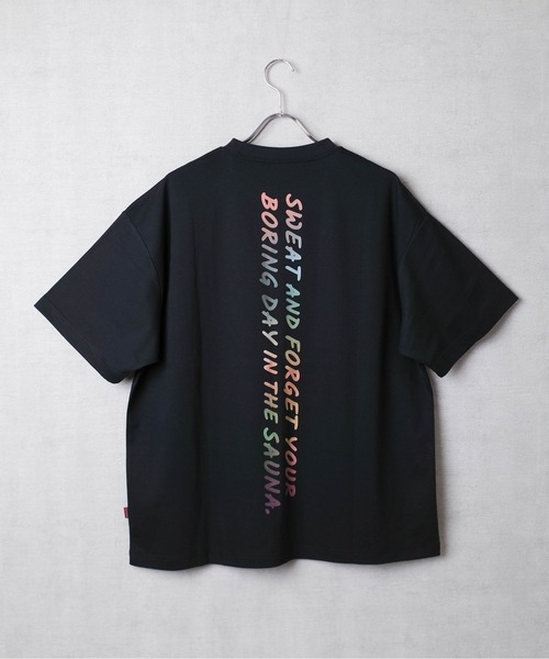 TETERA(テテラ)の「●TETERA/テテラ●超撥水メッセージTシャツ TETE25-100(Tシャツ/カットソー・メンズ・ブラック/ホワイト・XX-LARGE/X-LARGE)」の8枚目の写真