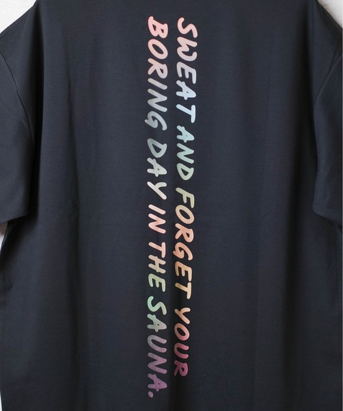 TETERA(テテラ)の「●TETERA/テテラ●超撥水メッセージTシャツ TETE25-100(Tシャツ/カットソー・メンズ・ブラック/ホワイト・XX-LARGE/X-LARGE)」の10枚目の写真