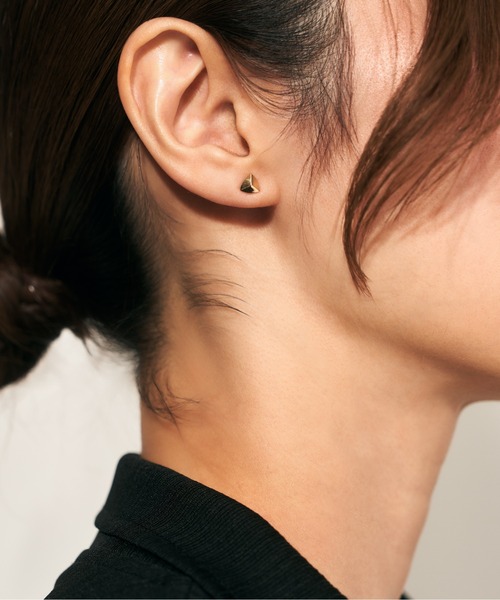 Jewel closet by L&Co.(ジュエルクローゼットバイエルアンドコー)の「K10 スタッズ ピアス(ピアス(両耳用)・レディース・ゴールド系3/ゴールド系1/ゴールド系2・FREE)」の13枚目の写真