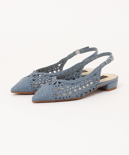 MACKINTOSH LONDON(マッキントッシュ ロンドン)の「メッシュバックストラップパンプス(パンプス・レディース・ブラック/シルバー/ブルー/ベージュ・24.0cm/23.5cm/22.5cm/23.0cm/24.5cm)」の3枚目の写真