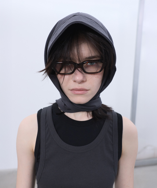 LCDC TM(エルシーディーシーティーエム)の「DOUBLE LAYERED SLEEVELESS TOP (BLACK)(Tシャツ/カットソー・レディース・その他・SMALL/MEDIUM)」の4枚目の写真