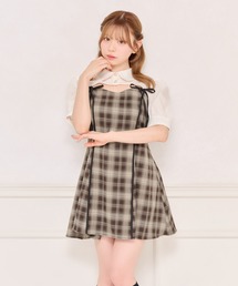 apres jour（アプレジュール）の「Wリボンフレアミニキャミワンピース（ワンピース）」