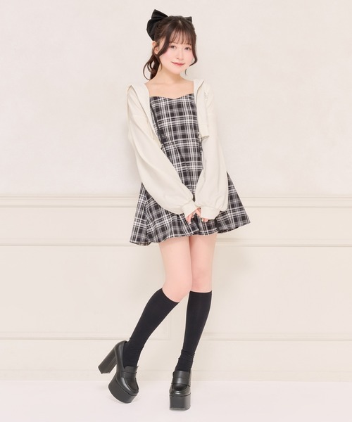 apres jour(アプレジュール)の「Wリボンフレアミニキャミワンピース(ワンピース・レディース・ブラック系その他2/ブラウン系その他/ブラック系その他/ブラック・SMALL/MEDIUM/X-LARGE)」の15枚目の写真
