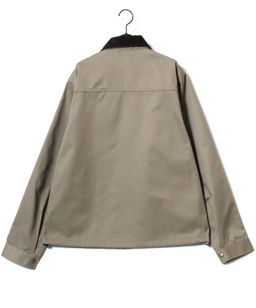 U.S. POLO ASSN.(ユーエスポロアッスン)の「U.S. POLO ASSN./ユーエスポロアッスン 別注 Hunting Jacket/オーバーサイズ TCツイル 襟コーデュロイ ハンティングジャケット/ワークジャケット/ブルゾン/レディース メンズ(ブルゾン・メンズ・ブラック/ベージュ/ネイビー/ブラウン/カーキ・L/M/LL)」の12枚目の写真