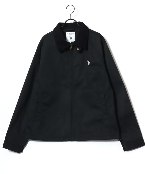 U.S. POLO ASSN.(ユーエスポロアッスン)の「U.S. POLO ASSN./ユーエスポロアッスン 別注 Hunting Jacket/オーバーサイズ TCツイル 襟コーデュロイ ハンティングジャケット/ワークジャケット/ブルゾン/レディース メンズ(ブルゾン・メンズ・ブラック/ベージュ/ネイビー/ブラウン/カーキ・L/M/LL)」の9枚目の写真