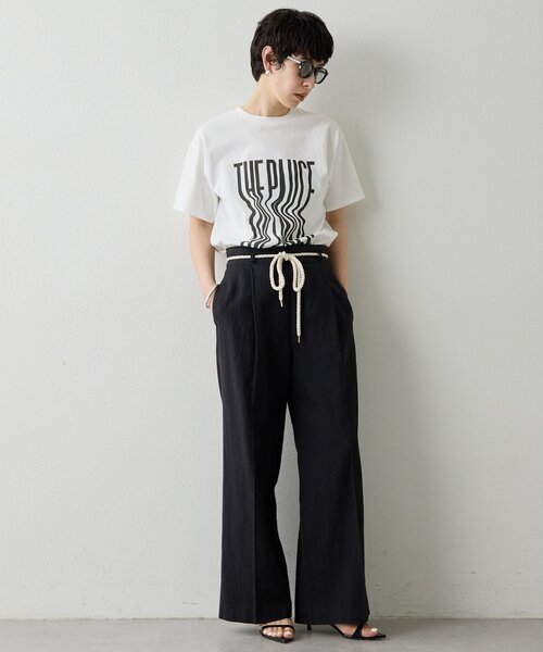 THE PAUSE(ザ ポーズ)の「【THE PAUSE】ロープベルトパンツ(その他パンツ・レディース・ブラック/ベージュ・36/38)」の18枚目の写真