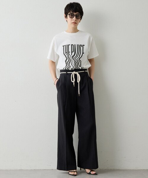 THE PAUSE(ザ ポーズ)の「【THE PAUSE】ロープベルトパンツ(その他パンツ・レディース・ブラック/ベージュ・36/38)」の19枚目の写真