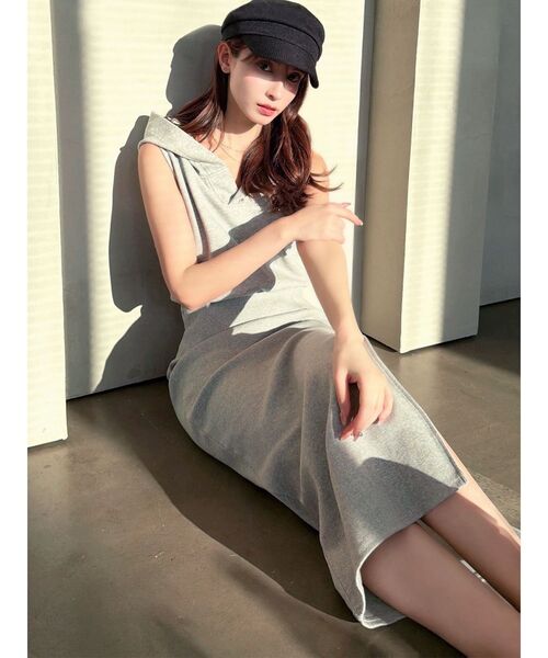 RESEXXY（リゼクシー）の「ラフィアライクキャスケット（キャスケット・レディース・ベージュ/ブラック・FREE）」の11枚目の写真