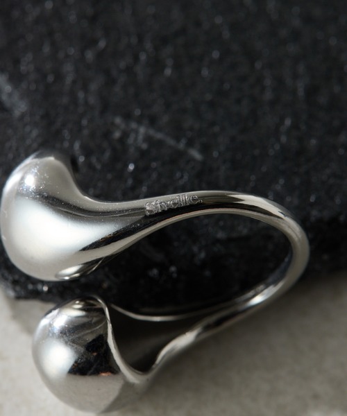 COLLAGE GALLARDAGALANTE（コラージュガリャルダガランテ）の「Sivelle./ステンレスドリップリング（リング・レディース・シルバー・FREE）」の8枚目の写真