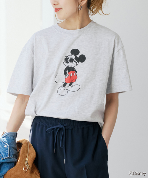 Spick & Span(スピックアンドスパン)の「GOOD ROCK SPEED / グッドロックスピード 別注 / ミッキー / Tシャツ(Tシャツ/カットソー・レディース・ホワイト/ブラック系その他/グレー・FREE)」の13枚目の写真