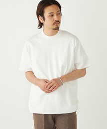 SHIPS Colors:〈抗菌防臭・接触冷感・紫外線軽減〉スムース ビズT◇