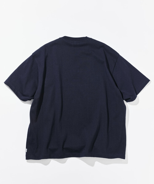 NAUTICA(ノーティカ)の「NAUTICA/ノーティカ ビッグシルエット フェルトパッチ アーチロゴ ショートスリーブTシャツ(Tシャツ/カットソー・メンズ・ライトグレー/ブラック/ホワイト/ネイビー/マスタード・SMALL/MEDIUM/LARGE/X-LARGE)」の9枚目の写真