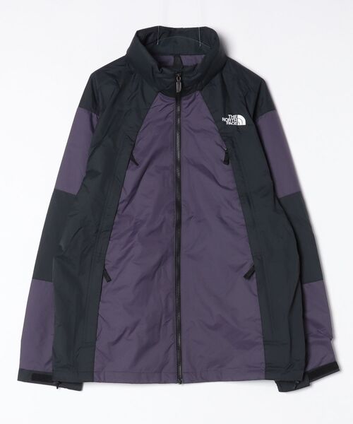 THE NORTH FACE(ザノースフェイス)の「ザ ノース フェイス THE NORTH FACE Chimney Wind Jacket チムニーウィンドジャケット(ナイロンジャケット・メンズ・ダークパープル/ブラック/ホワイト×グレー・M/L/LL)」の7枚目の写真