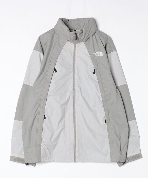 THE NORTH FACE(ザノースフェイス)の「ザ ノース フェイス THE NORTH FACE Chimney Wind Jacket チムニーウィンドジャケット(ナイロンジャケット・メンズ・ダークパープル/ブラック/ホワイト×グレー・M/L/LL)」の8枚目の写真