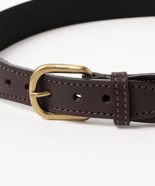 BEAMS BOY(ビームスボーイ)の「【別注】THOMAS BATES / Lobster belt(ベルト・レディース・ネイビー・30inch)」の2枚目の写真