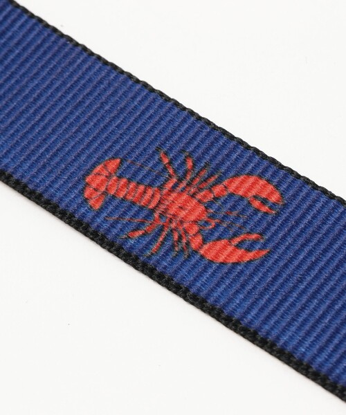 BEAMS BOY(ビームスボーイ)の「【別注】THOMAS BATES / Lobster belt(ベルト・レディース・ネイビー・30inch)」の5枚目の写真