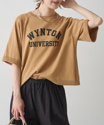 アソートプリントハーフスリーブニット