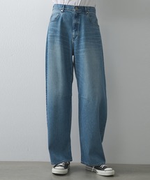 STUDIOUS | 【STUDIOUS】Barrel Denim pants(デニムパンツ)
