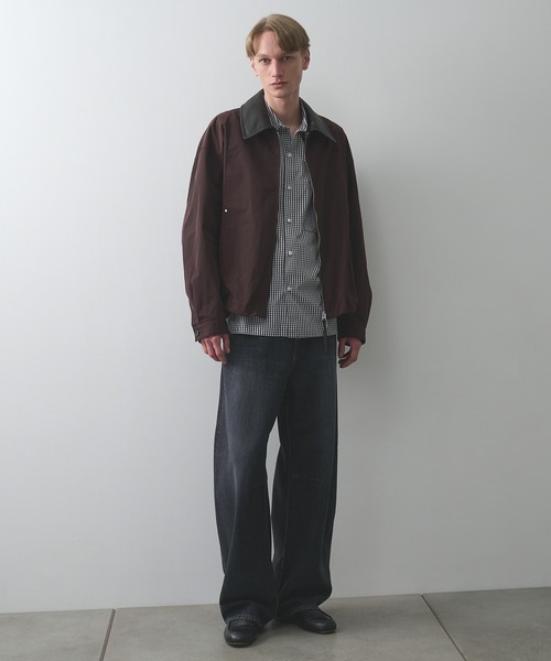 STUDIOUS（ステュディオス）の「【STUDIOUS】Barrel Denim pants（デニムパンツ・メンズ・ブラック/ブルー・1/3/2）」の4枚目の写真