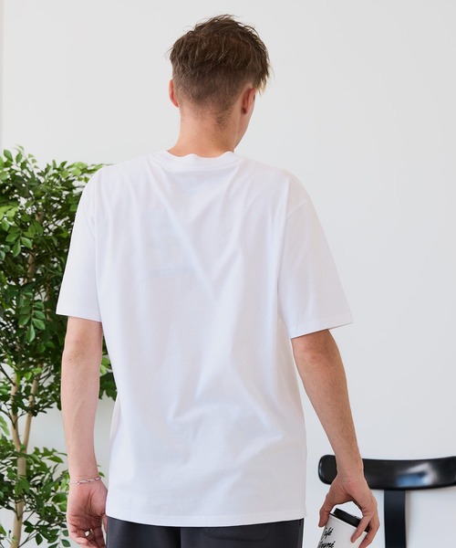 JEANS MATE(ジーンズメイト)の「【ZERO STAIN/ゼロステイン】汗染みの目立ちにくいTシャツ ZEROSTAIN ヘンリーネックTシャツ 防汚 UVカット 綿タッチ・厚手(Tシャツ/カットソー・メンズ・ブラック/オフホワイト/スミクロ/ホワイト・LARGE/MEDIUM/X-LARGE)」の14枚目の写真