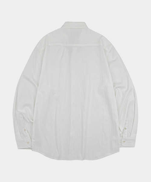 LETTERCOMO(レテルコモ)の「エッセンシャルペーパーソリッドシャツアイボリー(シャツ/ブラウス・レディース・その他・MEDIUM/LARGE)」の5枚目の写真