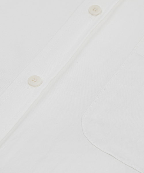 LETTERCOMO(レテルコモ)の「エッセンシャルペーパーソリッドシャツアイボリー(シャツ/ブラウス・レディース・その他・MEDIUM/LARGE)」の7枚目の写真
