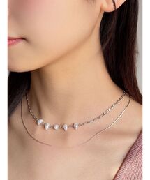 RESEXXY | バロックパールチェーンネックレス(ピアス（両耳用）)