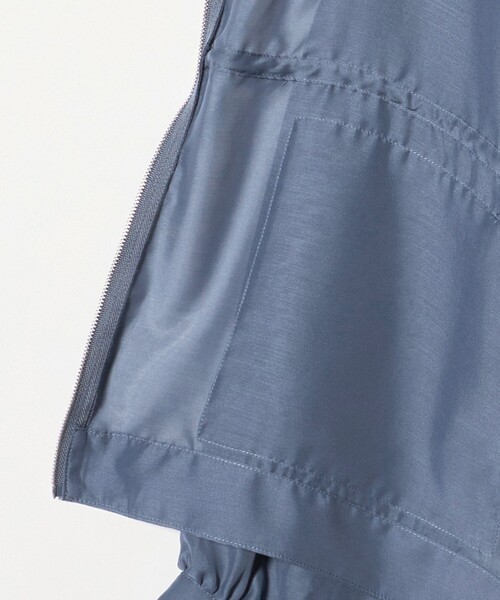 A DAY IN THE LIFE UNITED ARROWS(アデイインザライフユナイテッドアローズ)の「シアー フードブルゾン ‐ウォッシャブル‐<A DAY IN THE LIFE>(ブルゾン・レディース・ロイヤルブルー/ダークグレー/ナチュラル・FREE)」の13枚目の写真