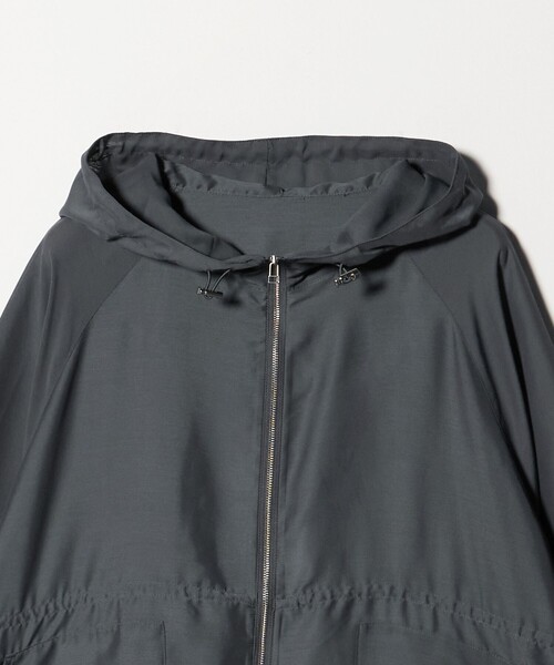 A DAY IN THE LIFE UNITED ARROWS(アデイインザライフユナイテッドアローズ)の「シアー フードブルゾン ‐ウォッシャブル‐<A DAY IN THE LIFE>(ブルゾン・レディース・ロイヤルブルー/ダークグレー/ナチュラル・FREE)」の16枚目の写真