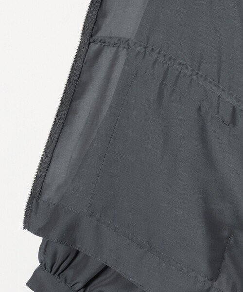 A DAY IN THE LIFE UNITED ARROWS(アデイインザライフユナイテッドアローズ)の「シアー フードブルゾン ‐ウォッシャブル‐<A DAY IN THE LIFE>(ブルゾン・レディース・ロイヤルブルー/ダークグレー/ナチュラル・FREE)」の17枚目の写真