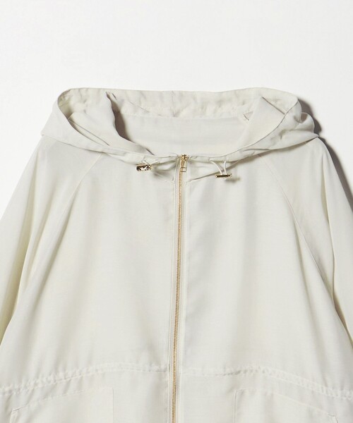 A DAY IN THE LIFE UNITED ARROWS(アデイインザライフユナイテッドアローズ)の「シアー フードブルゾン ‐ウォッシャブル‐<A DAY IN THE LIFE>(ブルゾン・レディース・ロイヤルブルー/ダークグレー/ナチュラル・FREE)」の19枚目の写真