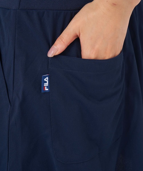 FILA GOLF(フィラゴルフ )の「シンプルフレアワンピース(ワンピース・レディース・ネイビー/ミント/パープル/ブラック・MEDIUM/X-LARGE/SMALL/XX-LARGE/LARGE)」の10枚目の写真