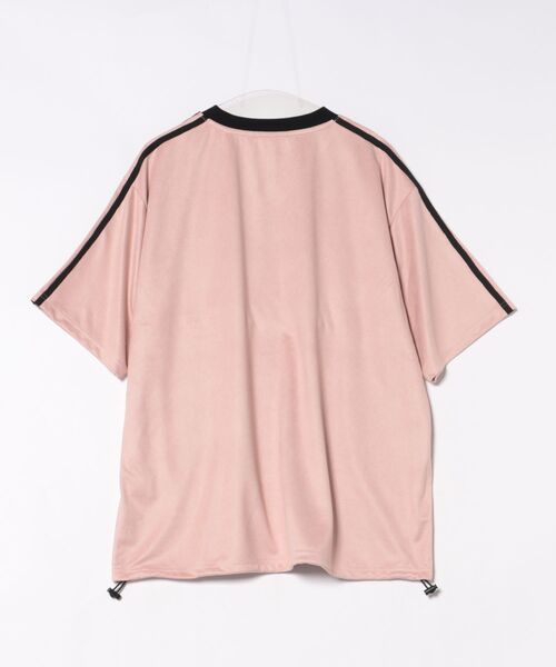improves(インプローブス)の「カットスエード ゲームシャツ(Tシャツ/カットソー・メンズ・アイボリー/チャコール/ピンク・LARGE/SMALL/MEDIUM)」の4枚目の写真
