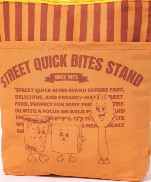 niko and...（ニコアンド）の「【STREET QUICK BITES STAND】保温保冷ポーチ（キッチンツール・レディース・ライトブルー/オレンジ・0）」の8枚目の写真