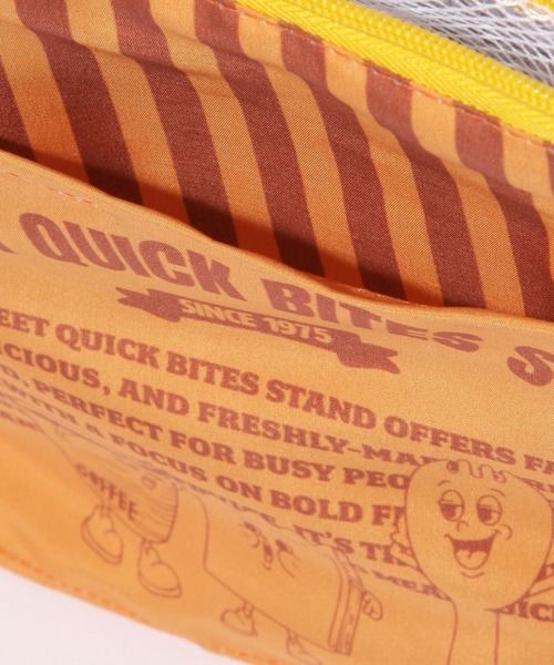 niko and...（ニコアンド）の「【STREET QUICK BITES STAND】保温保冷ポーチ（キッチンツール・レディース・ライトブルー/オレンジ・0）」の4枚目の写真