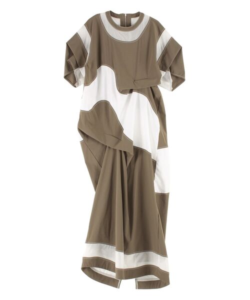 UN3D.(アンスリード)の「SHEER DOCKING OP(ワンピース・レディース・ブラック/ホワイト/その他1・38/36)」の3枚目の写真