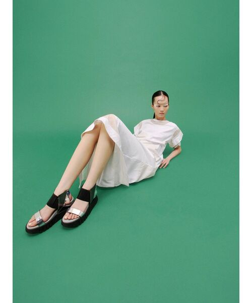 UN3D.(アンスリード)の「SHEER DOCKING OP(ワンピース・レディース・ブラック/ホワイト/その他1・38/36)」の6枚目の写真