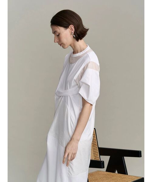 UN3D.(アンスリード)の「SHEER DOCKING OP(ワンピース・レディース・ブラック/ホワイト/その他1・38/36)」の12枚目の写真