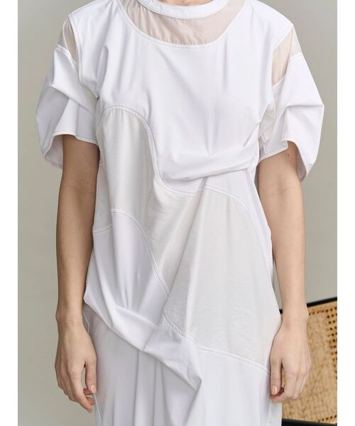 UN3D.(アンスリード)の「SHEER DOCKING OP(ワンピース・レディース・ブラック/ホワイト/その他1・38/36)」の14枚目の写真